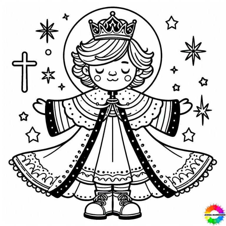 30+ Christkind ausmalbilder - Sammlung kostenlose für Kinder