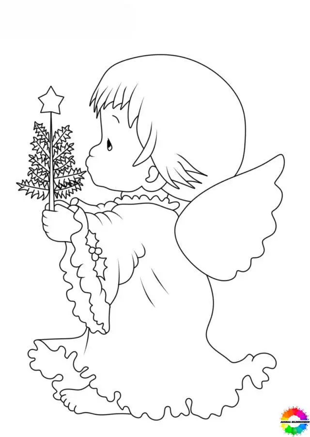 Christkind Ausmalbilder: Zauberhafte Vorlagen für Groß und Klein – Kostenlos zum Download!