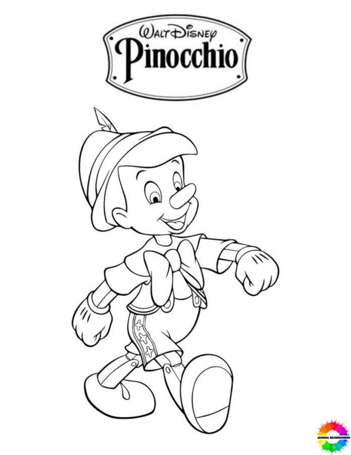 Pinokio Rysunek 50+ Pinocchio ausmalbilder kostenlos zum drucken für Fans