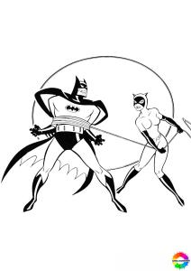 Catwoman Coloring pages to color online or download