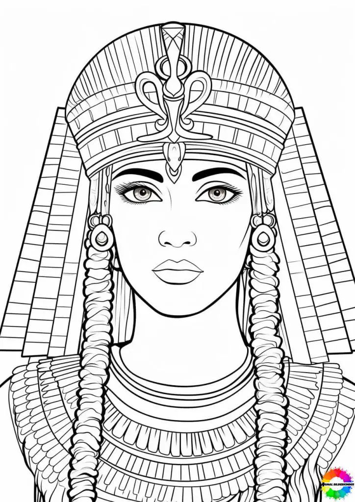 57+ Ägypten ausmalbilder - Perfekt für Kinder zum Erkunden