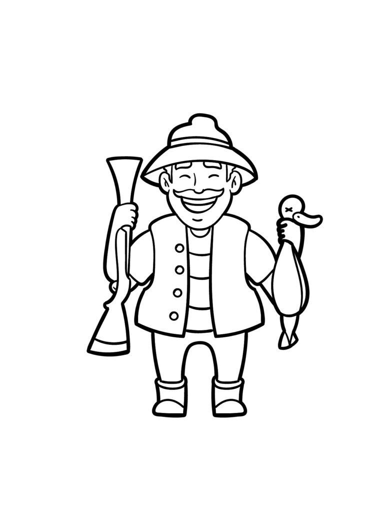  50+ Jäger ausmalbilder kostenlos für kinder zum ausdrucken Bildidee 