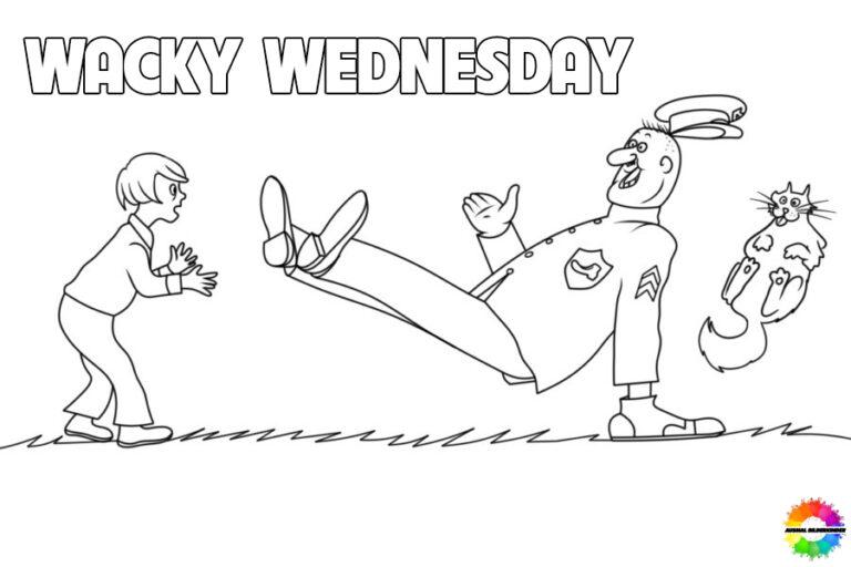 12+ Wacky Wednesday Free coloring pages - Latest collection