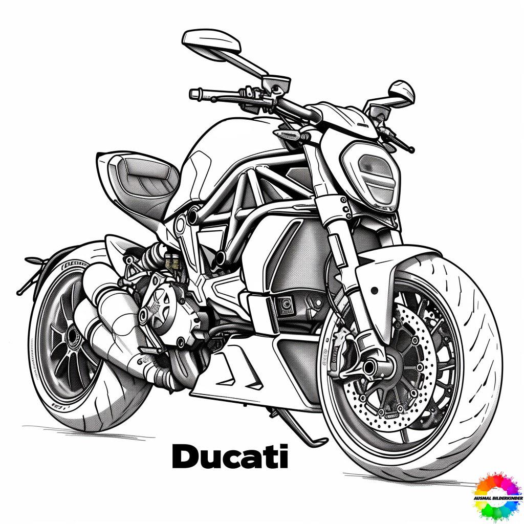 Free Ducati Coloring Pages Sketch Coloring Page free-ducati-coloring-pages-sketch-coloring-page