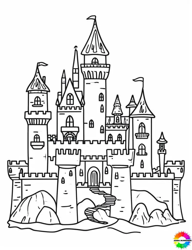 29+ Castle coloring pages - Majestic and free collection