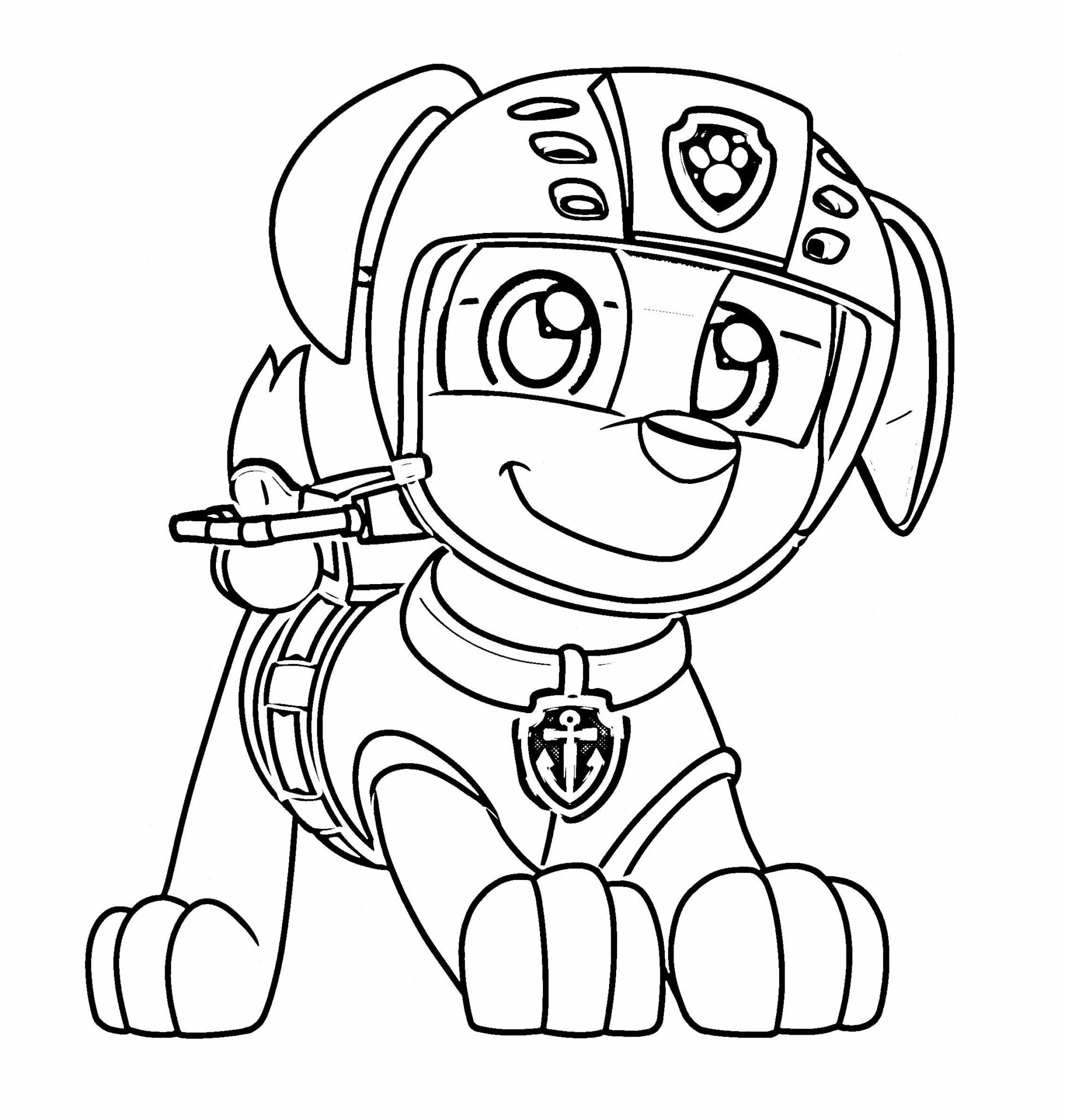 54+ Paw Patrol Free printable coloring pages for kids