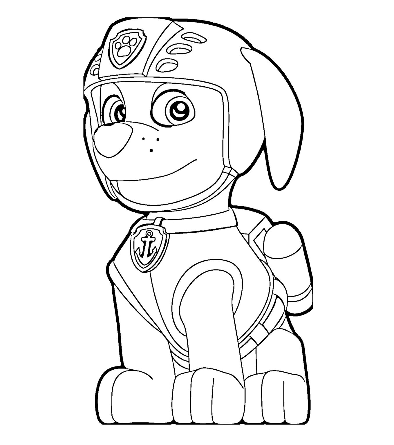 54+ Paw Patrol Free printable coloring pages for kids