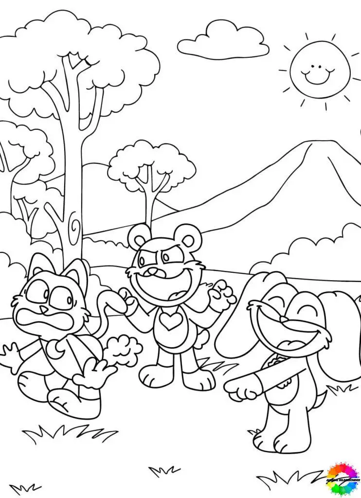 50+ Bobby BearHug Free printable coloring pages