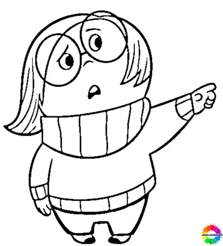 76+ Inside Out Coloring Pages Free - Official Disney Pixar