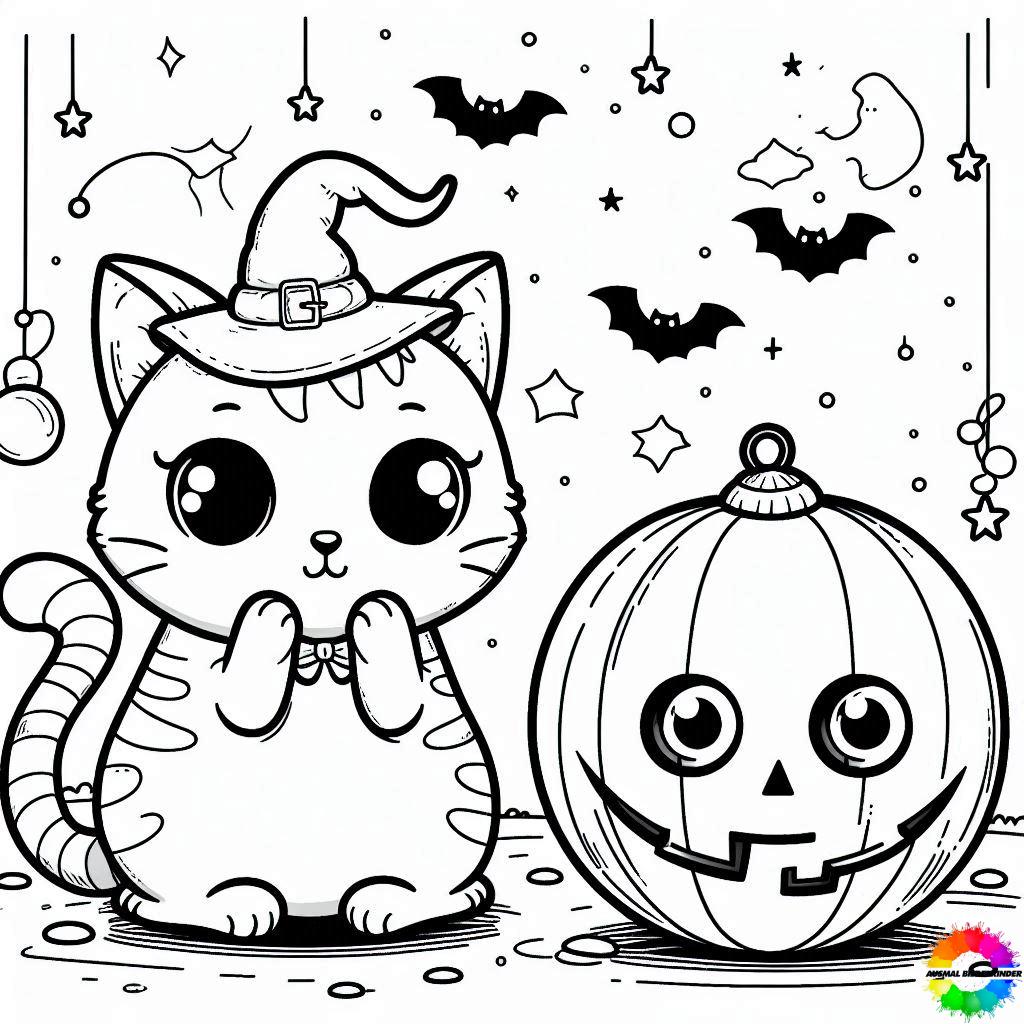 Halloween Katze 13