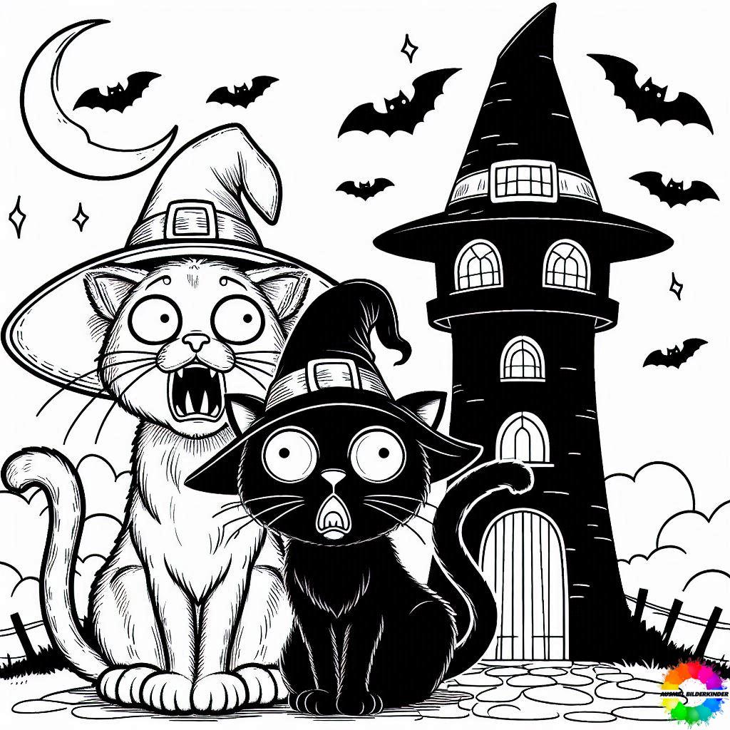 Halloween Katze 16