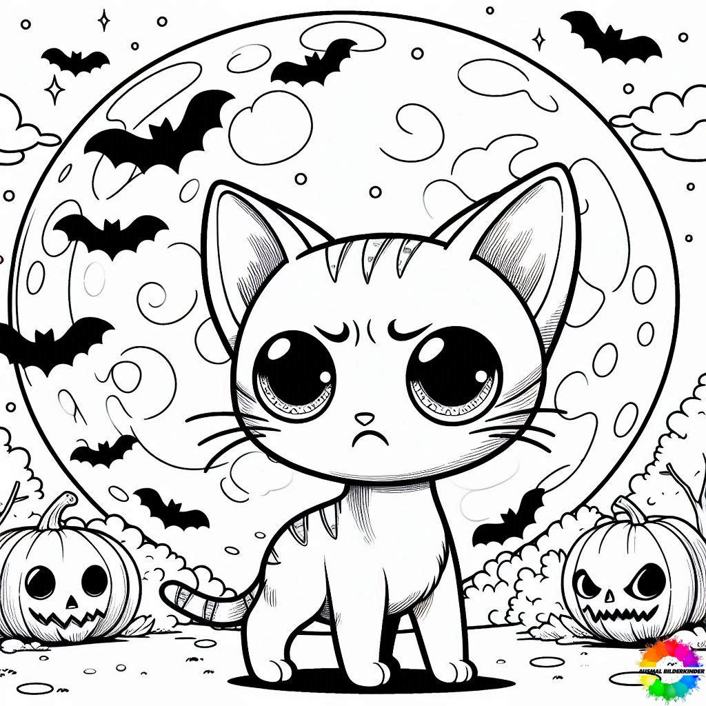 Halloween Katze 18