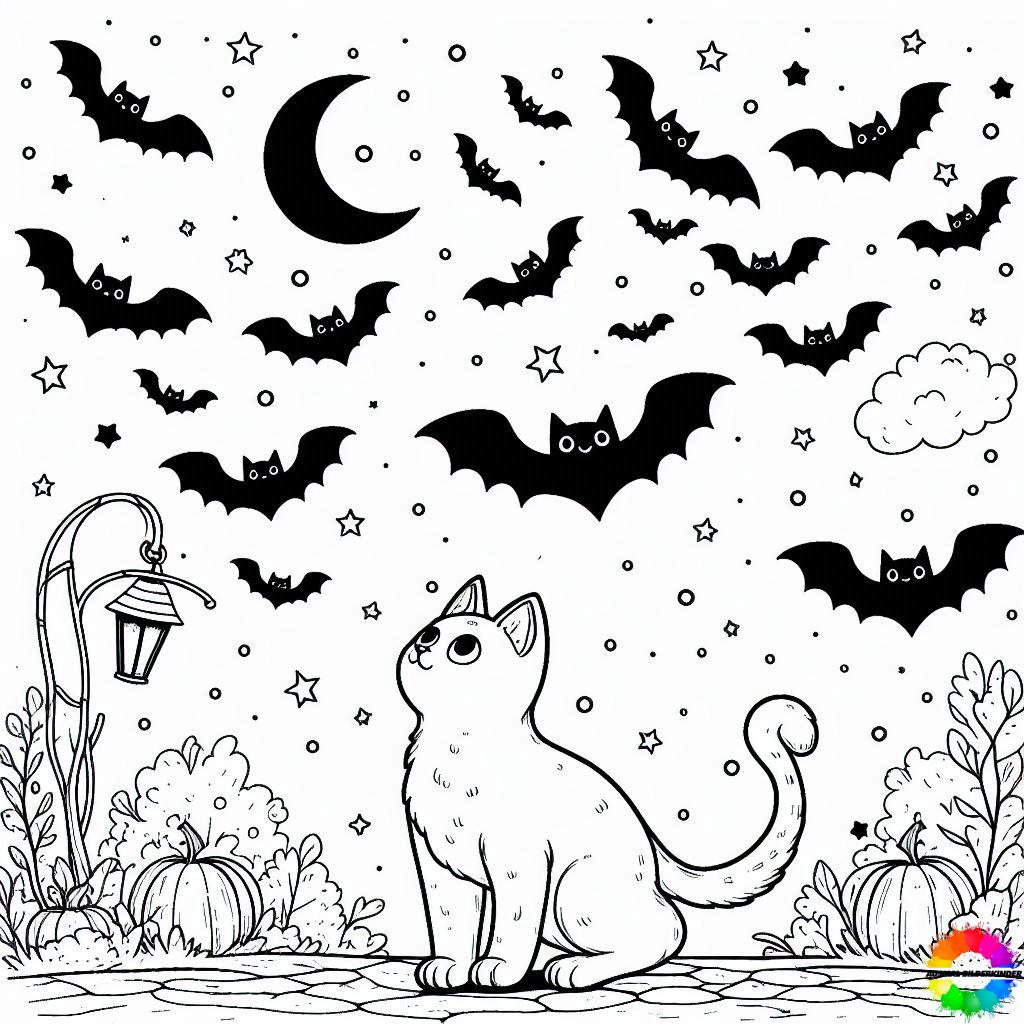 Halloween Katze 35