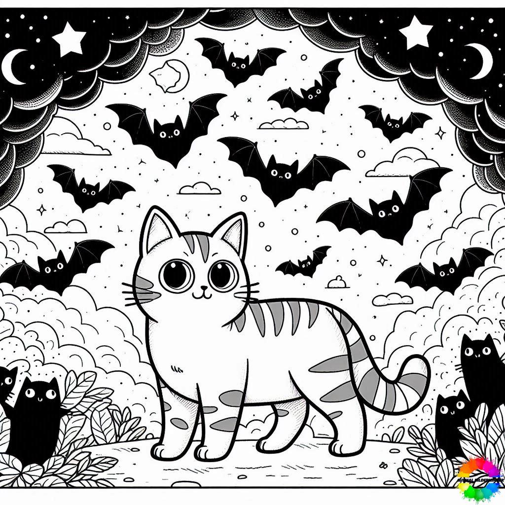 Halloween Katze 36