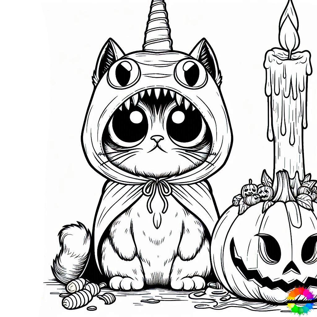 Halloween Katze 38