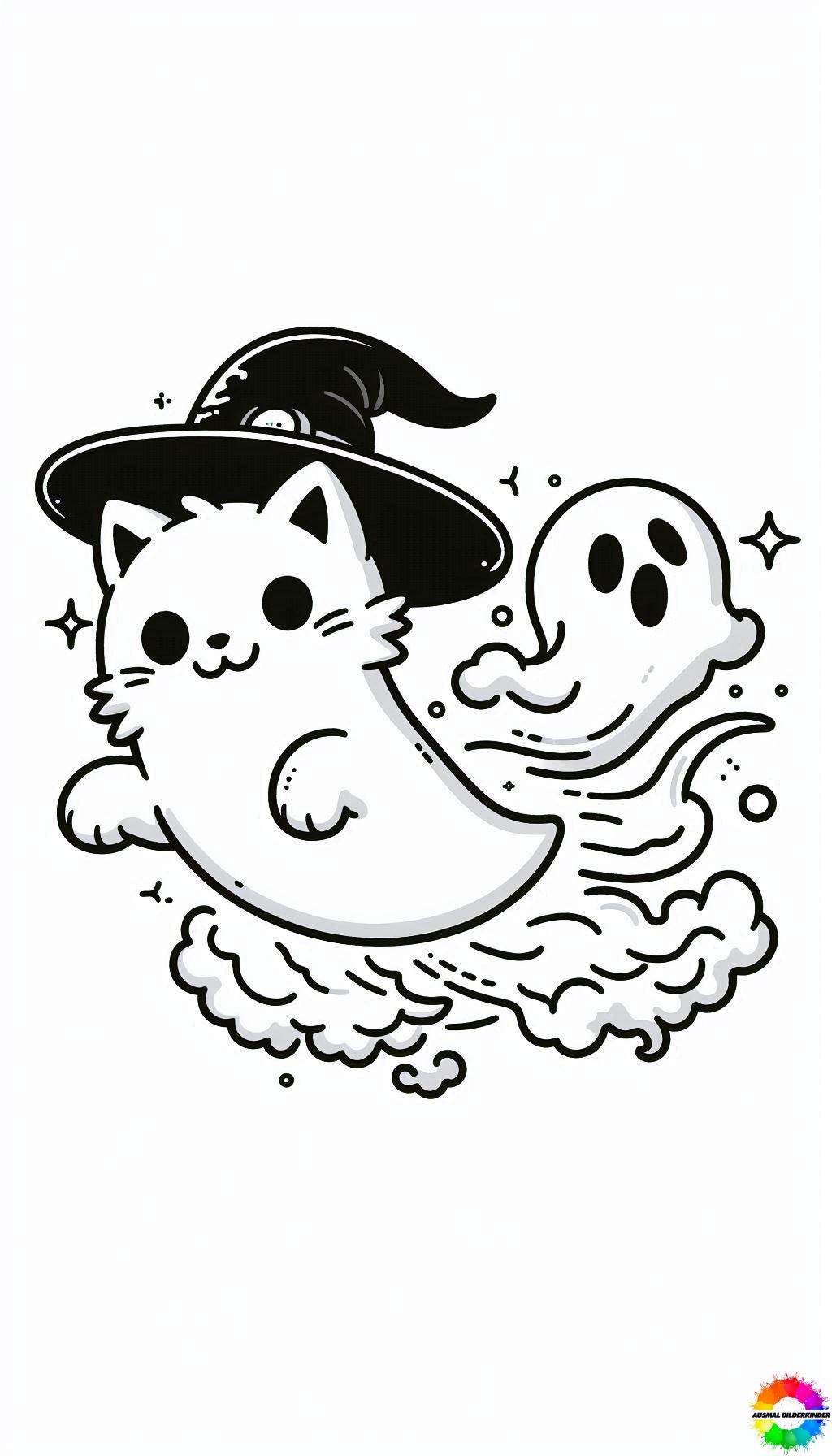 Halloween Katze 45