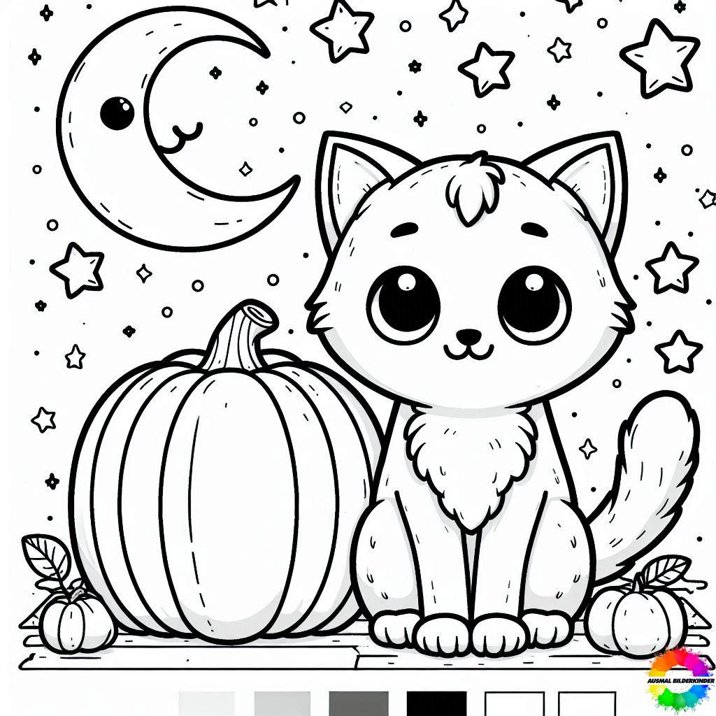 Halloween Katze 46