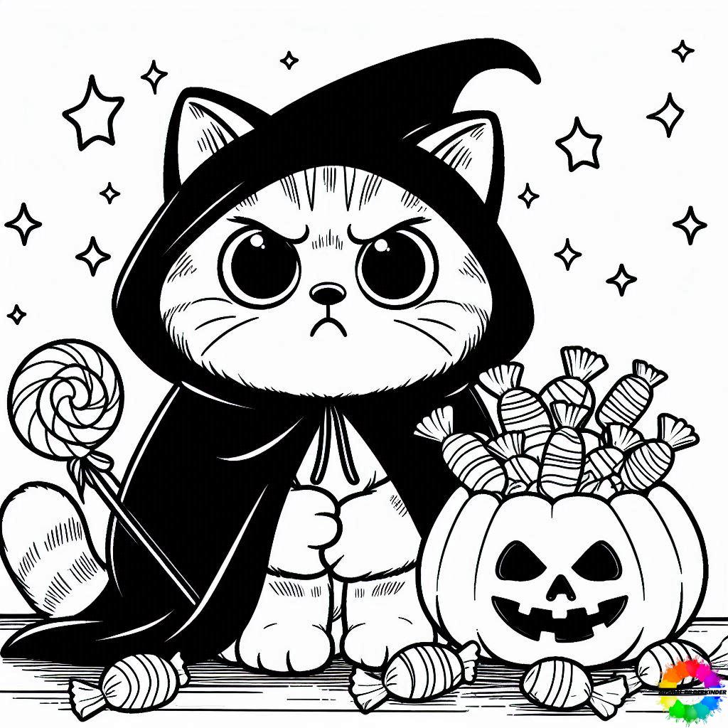 Halloween Katze 6