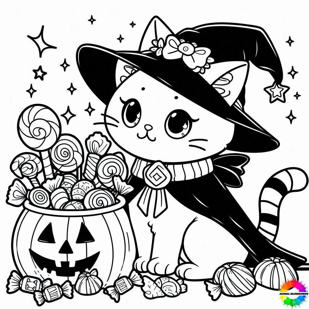 Halloween Katze 7