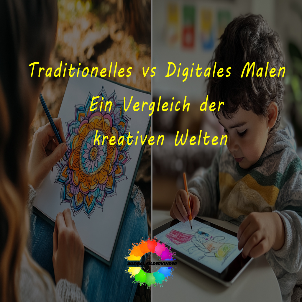 Traditionelles vs. Digitales Malen: Ein Vergleich der kreativen Welten