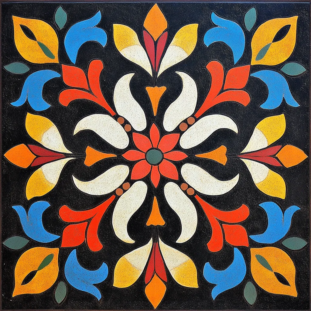 Rangoli-Muster